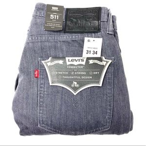 Levi’s 511 Men’s commuter Slim jean Size 30x30 NWT